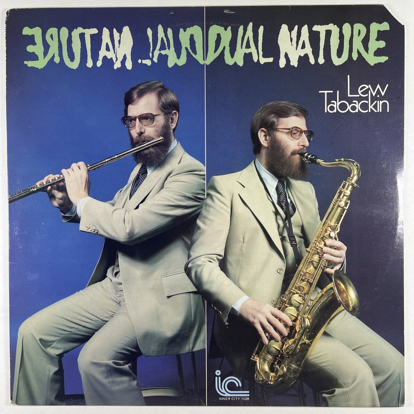 Lew Tabackin “Dual Nature” LP/Inner City IC 1028 (EX) 1978 Jazz