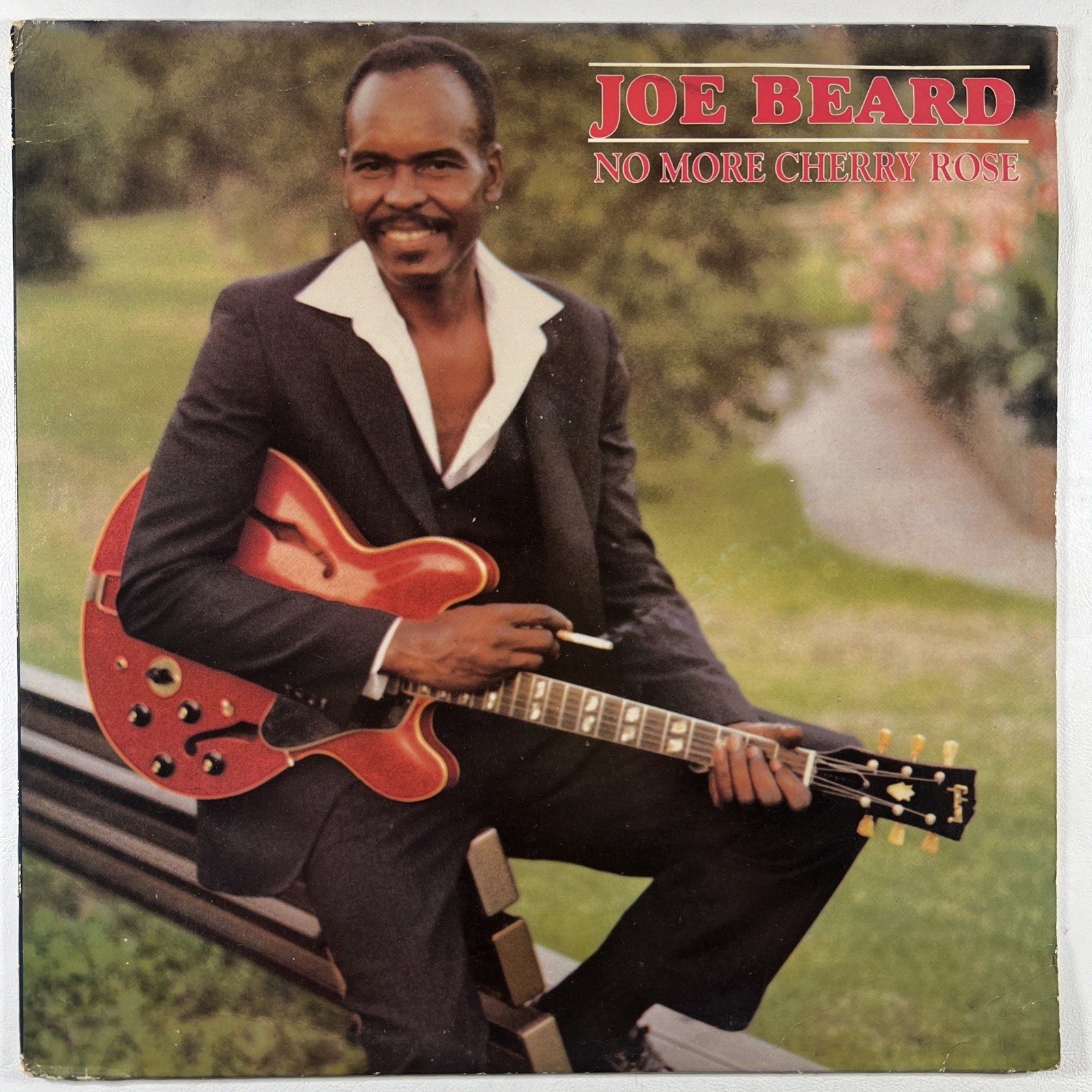 Joe Beard “No More Cherry Rose” LP/King Snake (EX) 1990 White Promo Blues