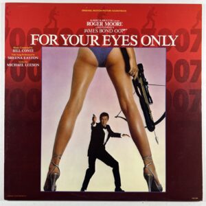 Bill Conti “For Your Eyes Only Soundtrack” LP/United Artists (NM) 1981