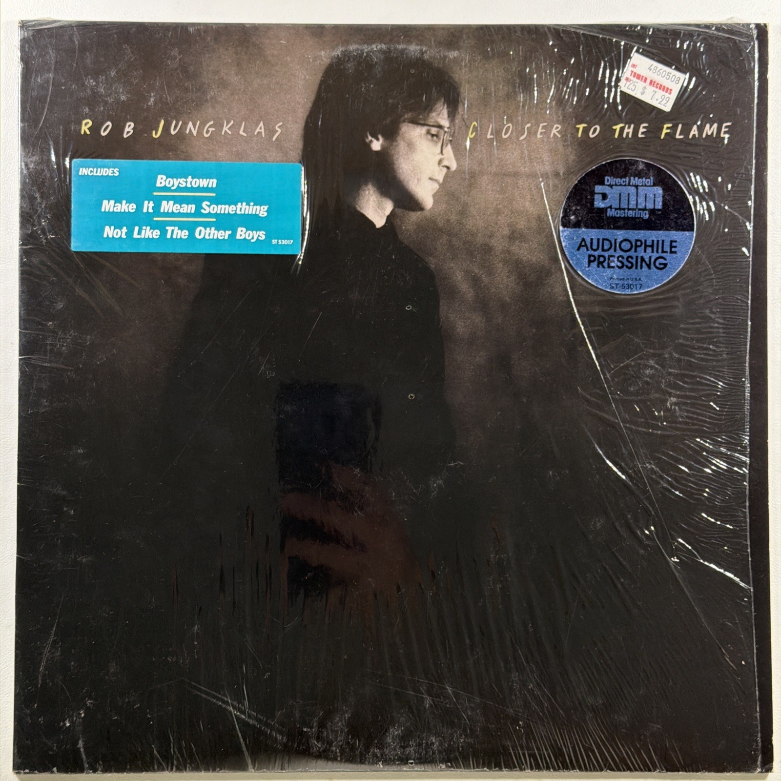 Rob Jungklas -Closer To The Flame LP Manhattan ST53017 EX Shrink Audiophile 1986