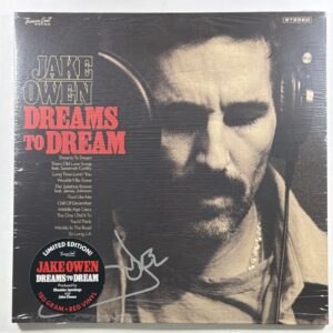 Jake Owen - Dreams to Dream LP Treasure Coast M Ltd Ed Red Autographed 180g Gate