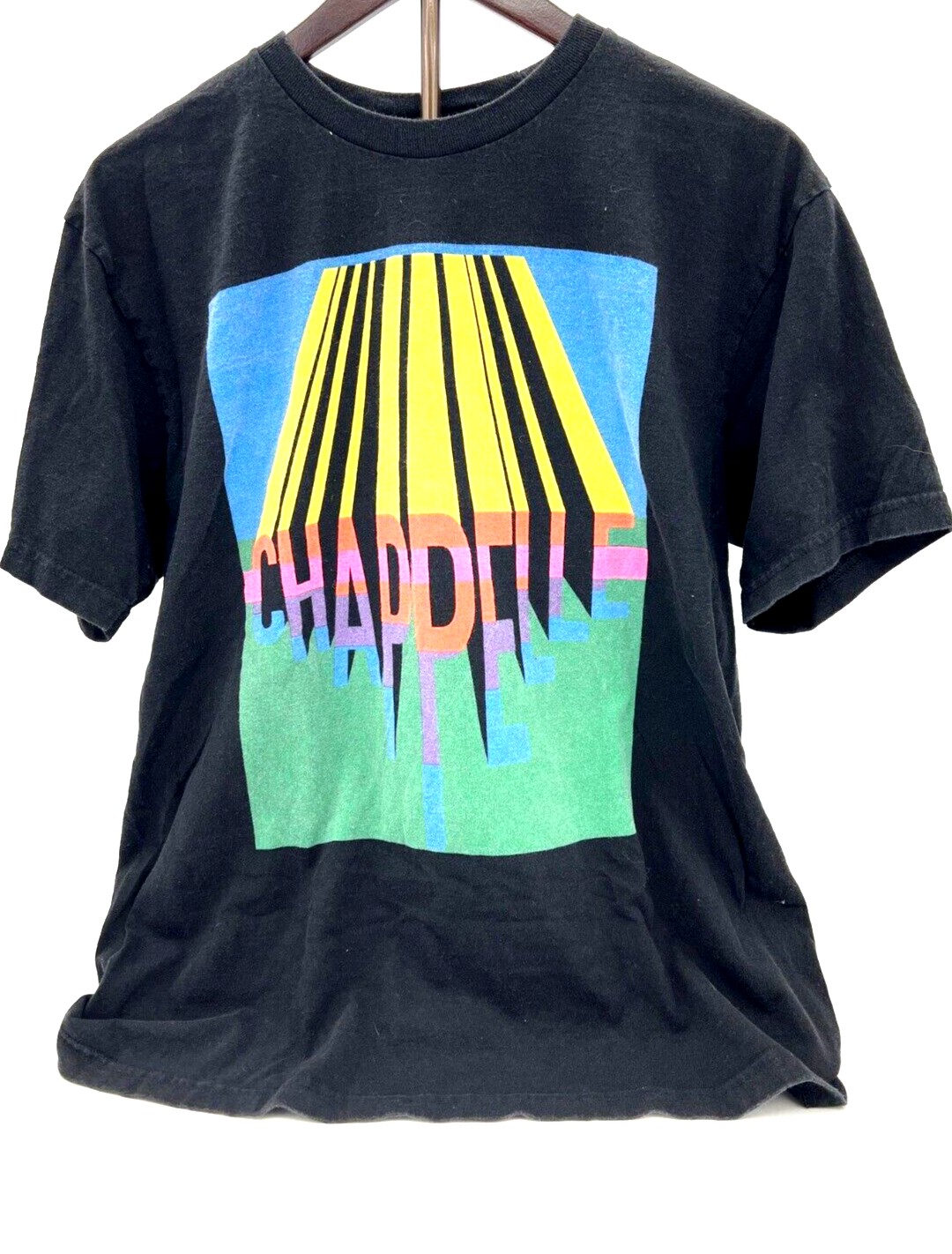 Dave Chappelle Comedy Tour T-shirt (Large) Men’s Black Cotton Crew Neck