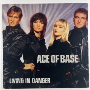 Ace of Base “Living in Danger” 12" 1993 Vinyl Maxi Single W/ Remixes VG+
