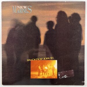 New Marines “Bonfire” LP/Chameleon Records D1-74755 (EX) 1988 Insert