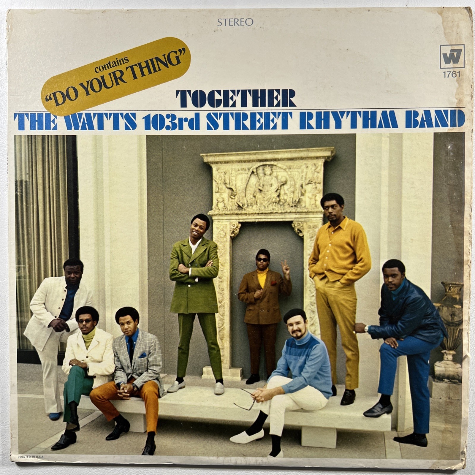 The Watts 103rd Street Rhythm Band - Together LP Warner Bros WS 1761 VG+ R&B