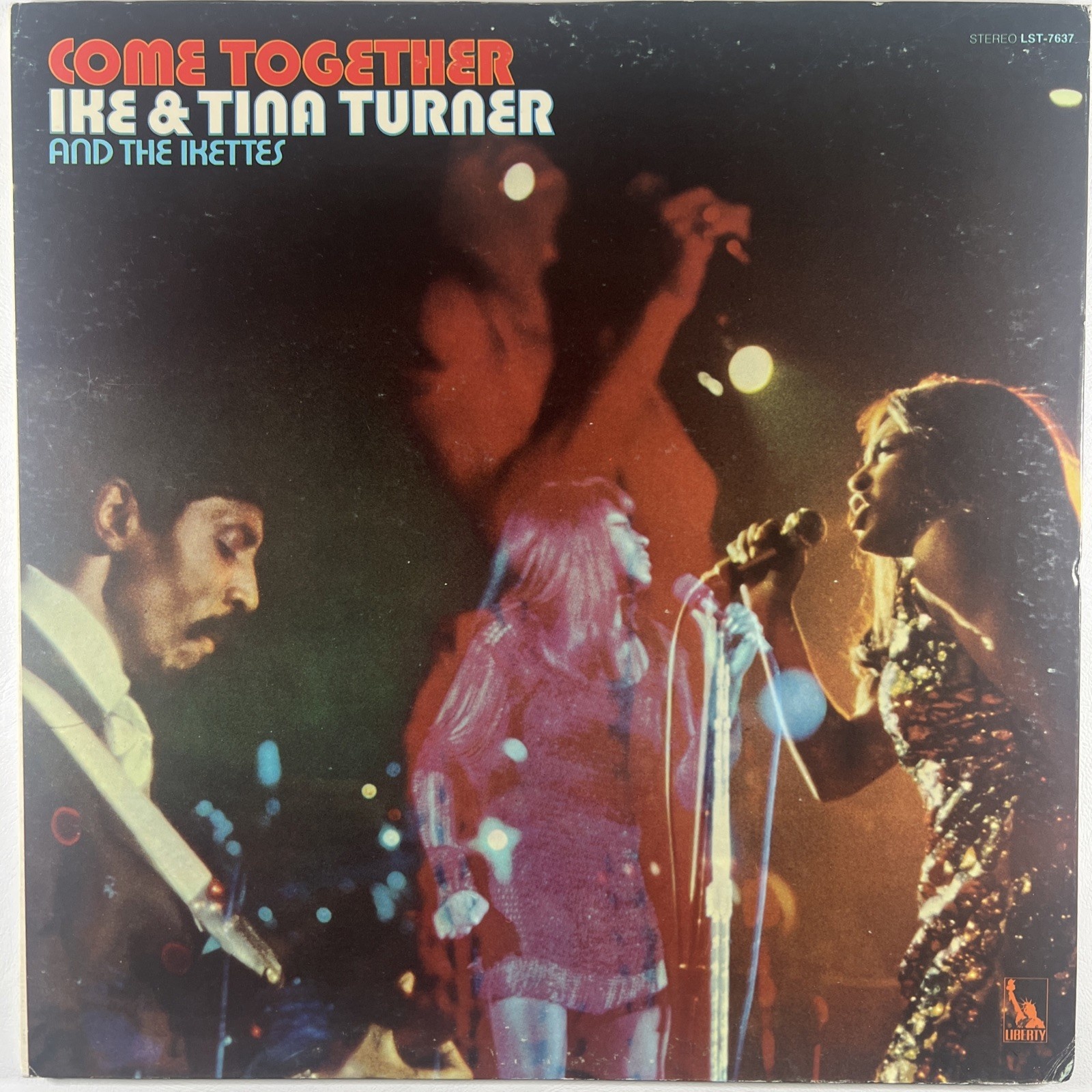 Ike & Tina Turner And The Ikettes - Come Together LP Liberty LST-7637 Promo 1970