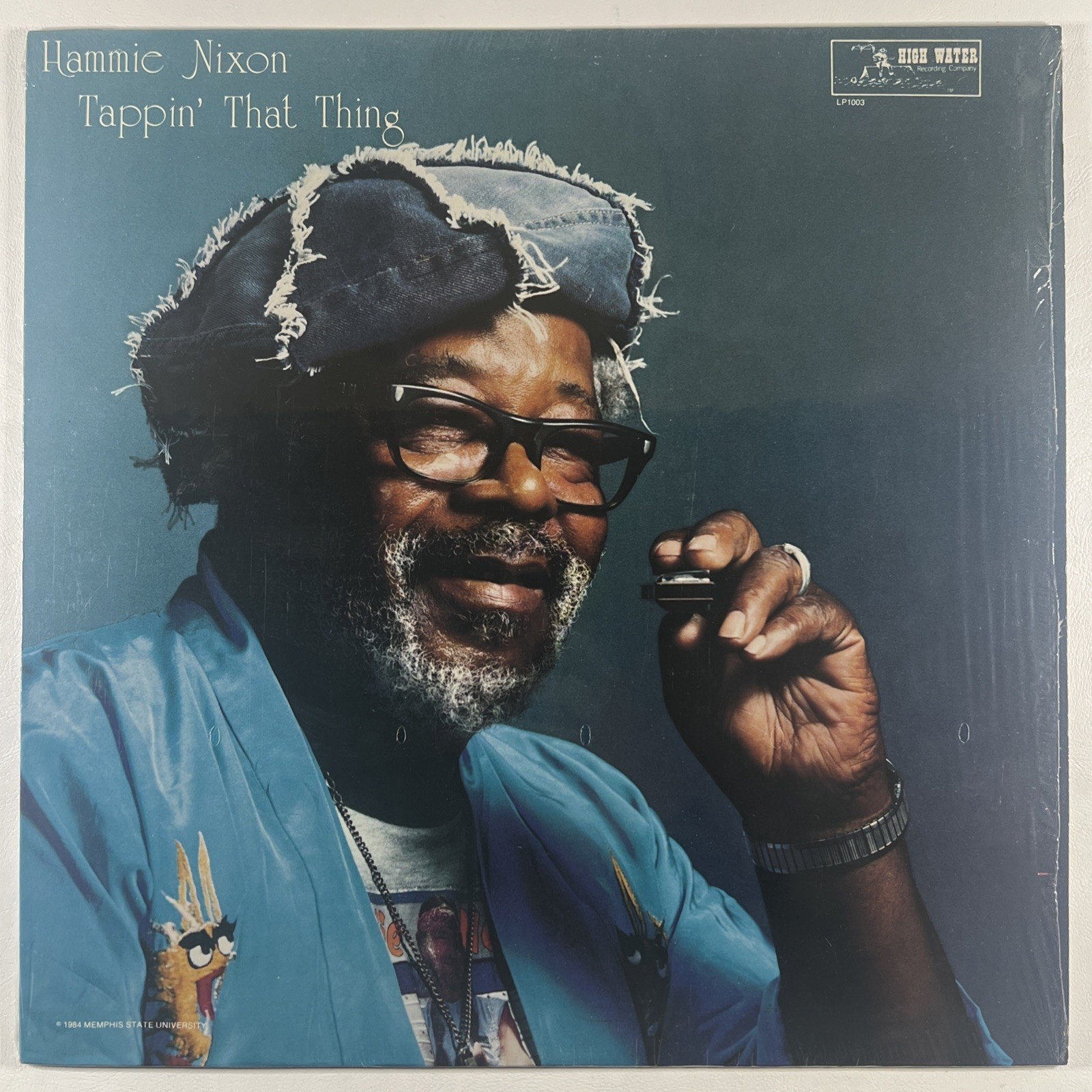 Hammie Nixon - Tappin' That Thing LP High Water LP1003 EX Shrinkwrap 1984 Blues