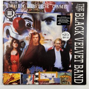 The Black Velvet Band “When Justice Came” LP/Elektra C28A (EX) White Label Promo