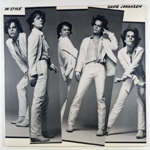 David Johansen “In Style” LP/Blue Sky JZ36082 (EX) 1979