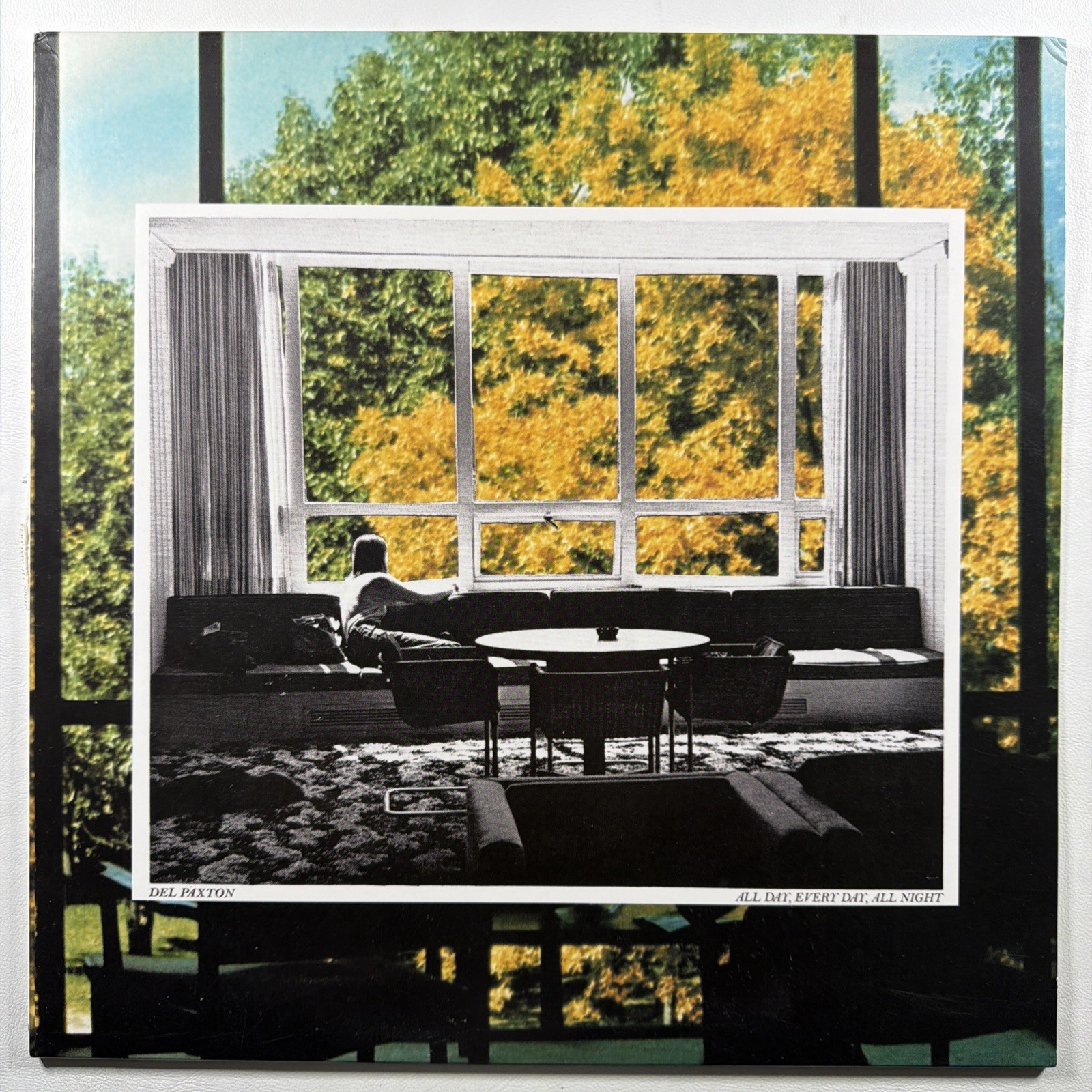 Del Paxton - All Day Every Day All Night LP Topshelf TSR157 NM Yellow 2017