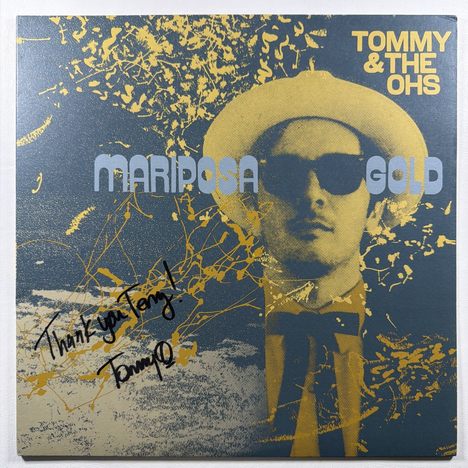 Tommy & The Ohs - Mariposa Gold LP Perpetual PD029 EX Autograph 2022