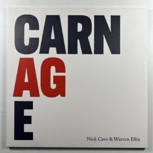Nick Cave & Warren Ellis “Carnage” LP/Goliath Records (EX) Insert 2021