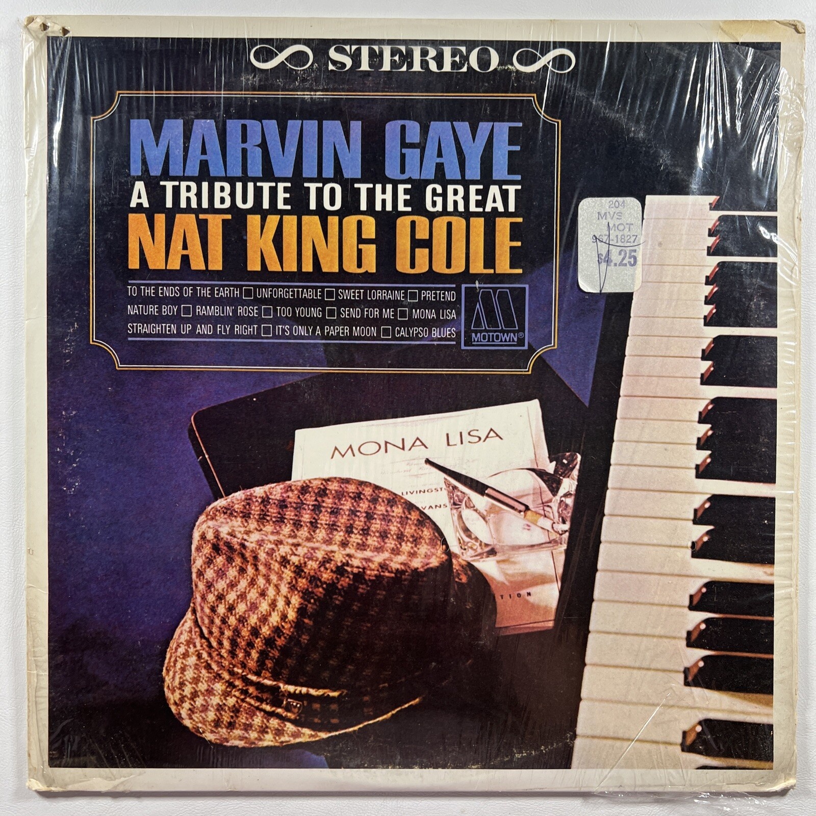 Marvin Gaye “A Tribute To The Great Nat King Cole” LP/Motown M5-216M1 (EX) 1965