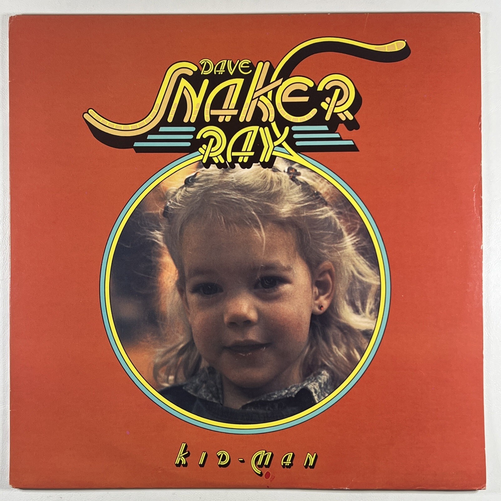 Dave Snaker Ray “Kid Man” LP/Mountain Railroad MR52780 (NM) 1977