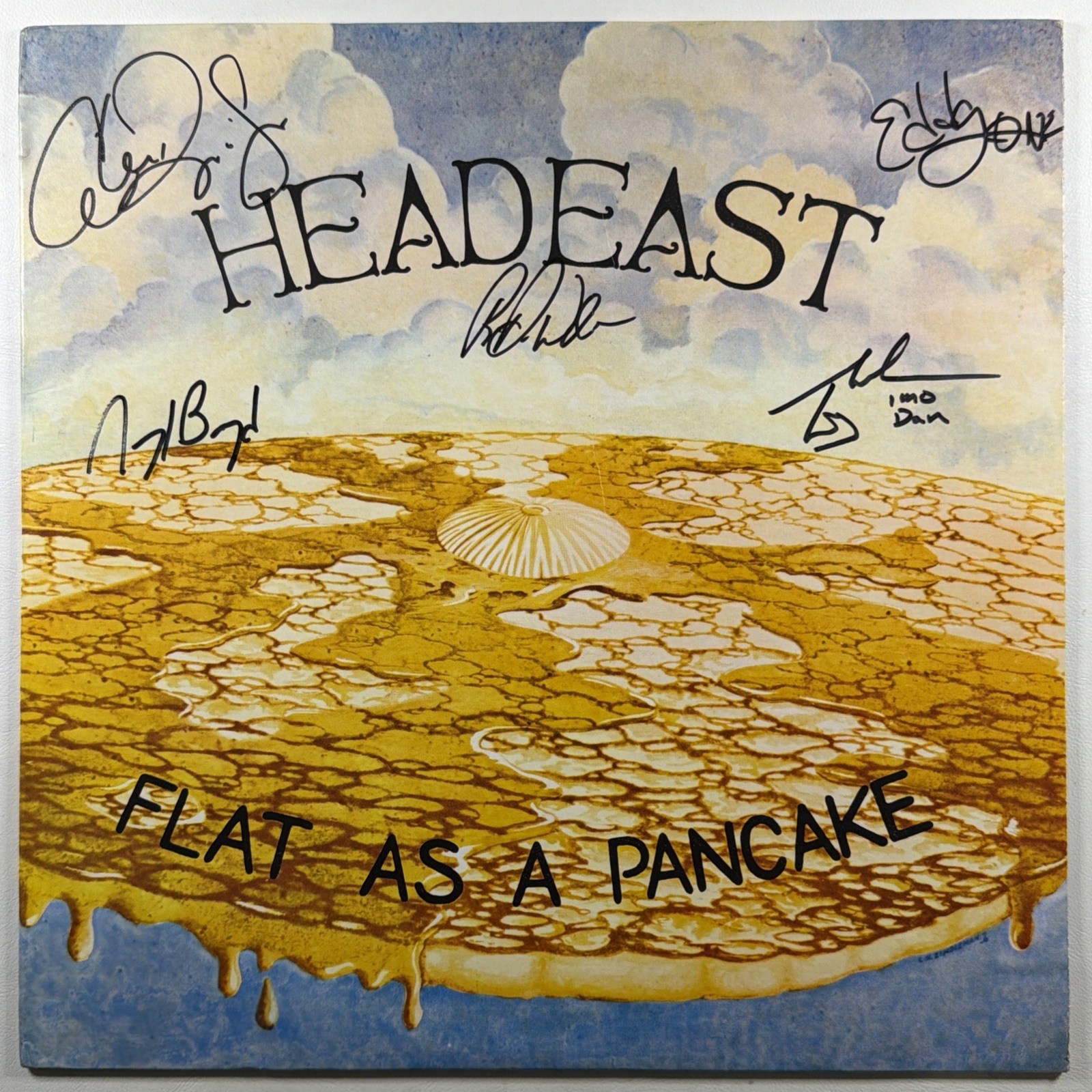 Head East Flat As A Pancake LP Pyramid NM 1975 Autographed 1st Press Ltd Ed 5K