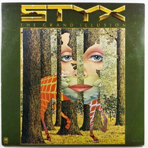 Styx - The Grand Illusion LP A&M Records SP 4637 EX 1977 Come Sail Away