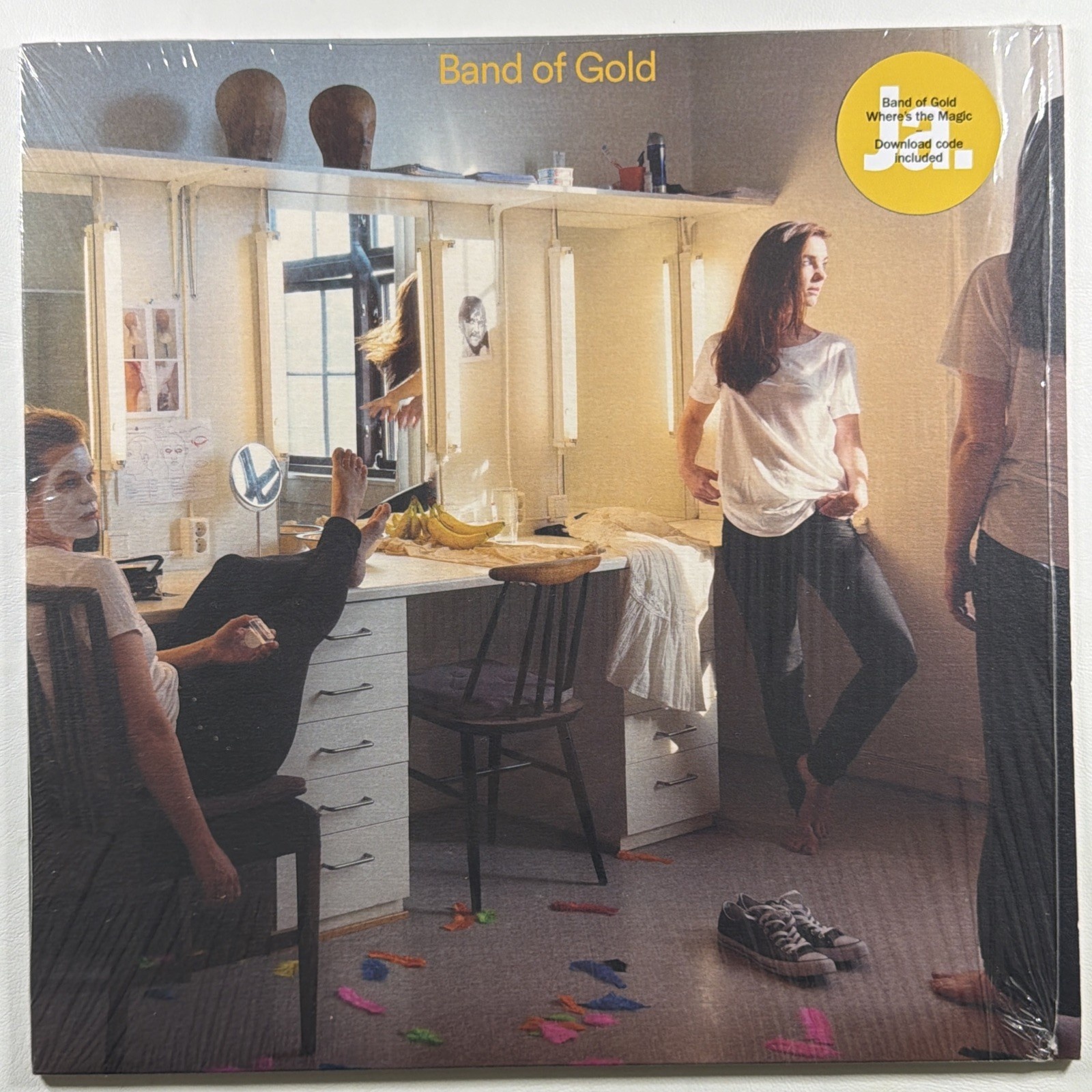 Band Of Gold - Where's The Magic LP Jansen Records NM Shrink 2018 Hype Insert