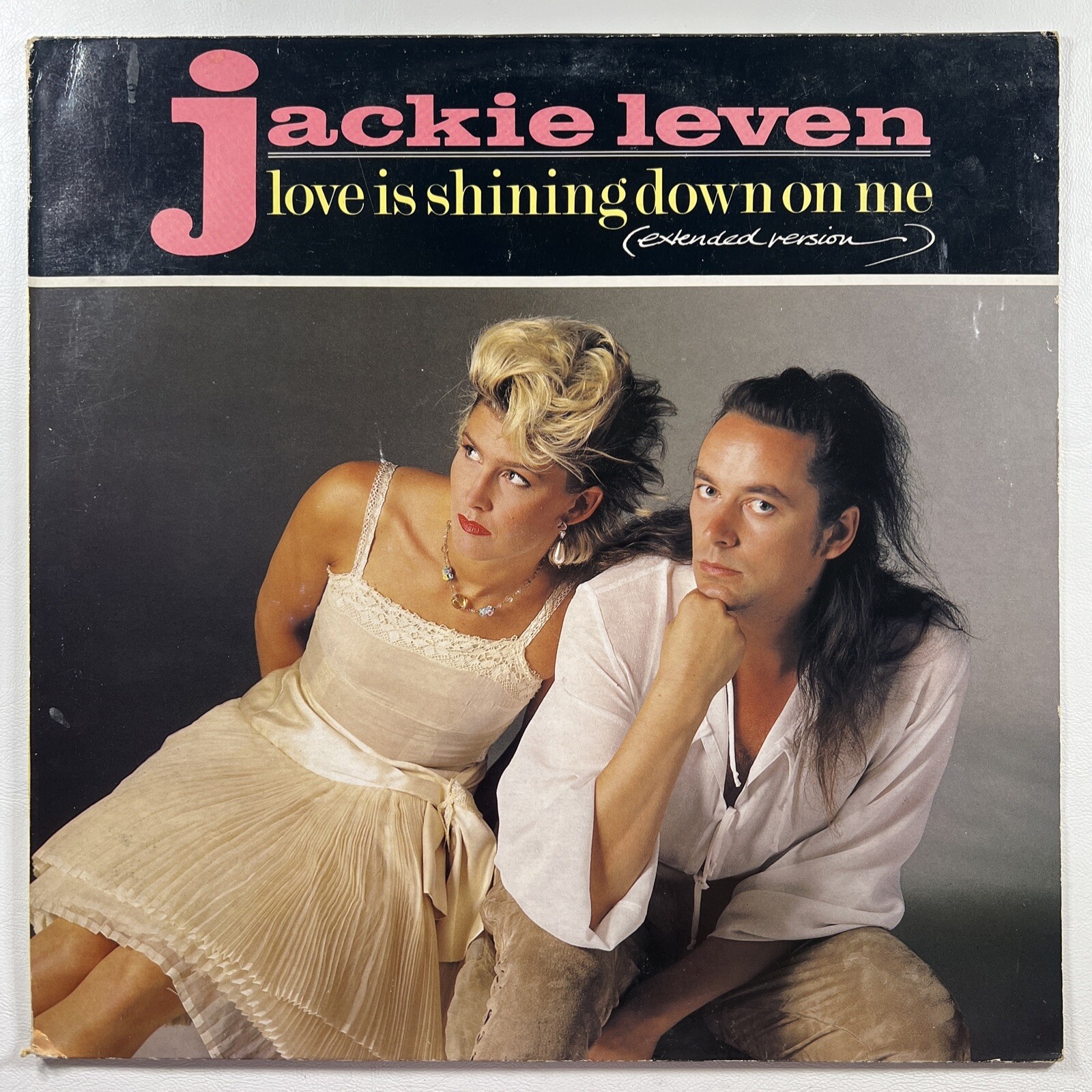 Jackie Leven “Love Is Shining Down On Me” EP/Virgin Jack1 12 (EX) UK 1983 45RPM
