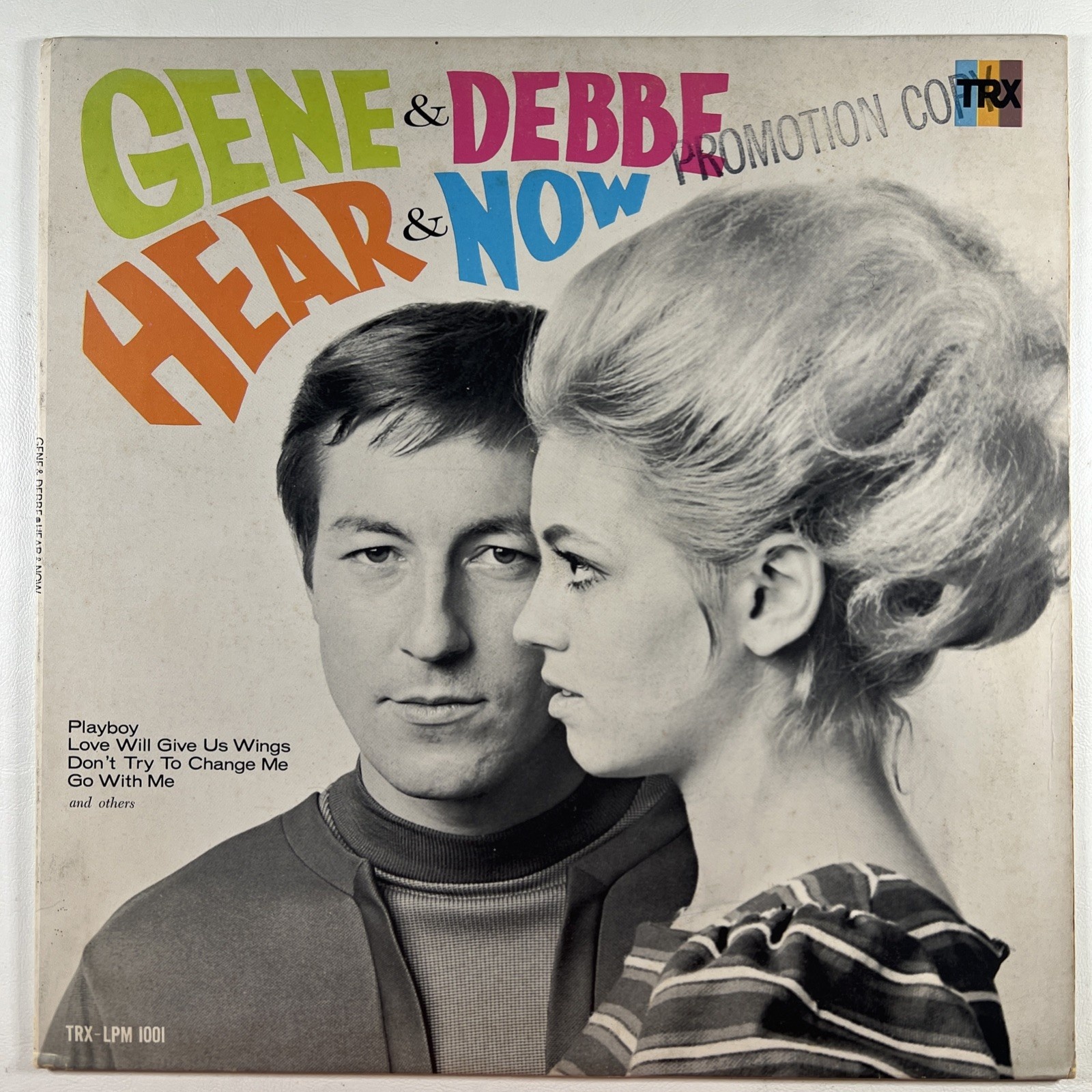 Gene And Debbe “Hear & Now” LP/TRX-LPM 1001 (VG+) Promo 1968 Mono