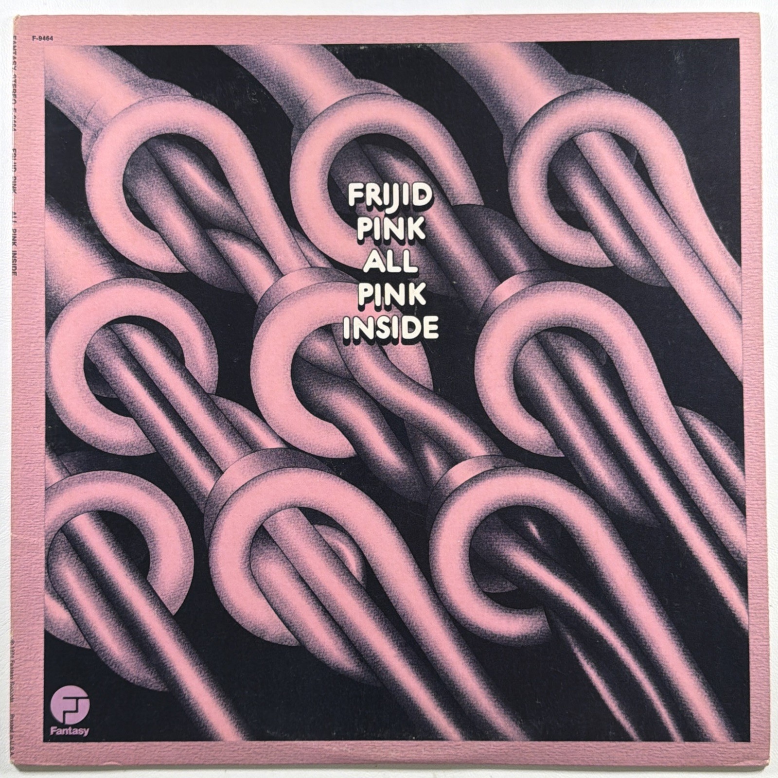 Frijid Pink - All Pink Inside LP Fantasy F-9464 EX Promo 1974 Hard Rock
