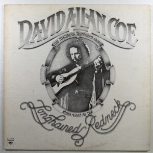David Allan Coe - Longhaired Redneck LP Columbia KC 33916 EX 1976 Country