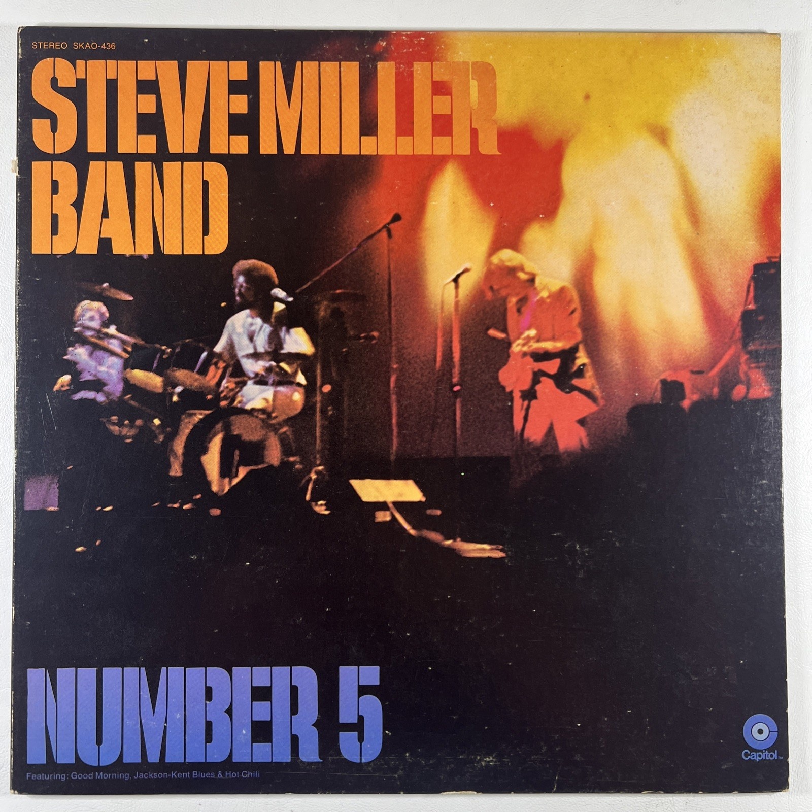 Steve Miller Band “Number 5” LP/Capitol SKAO-436 (NM) Gatefold 1970