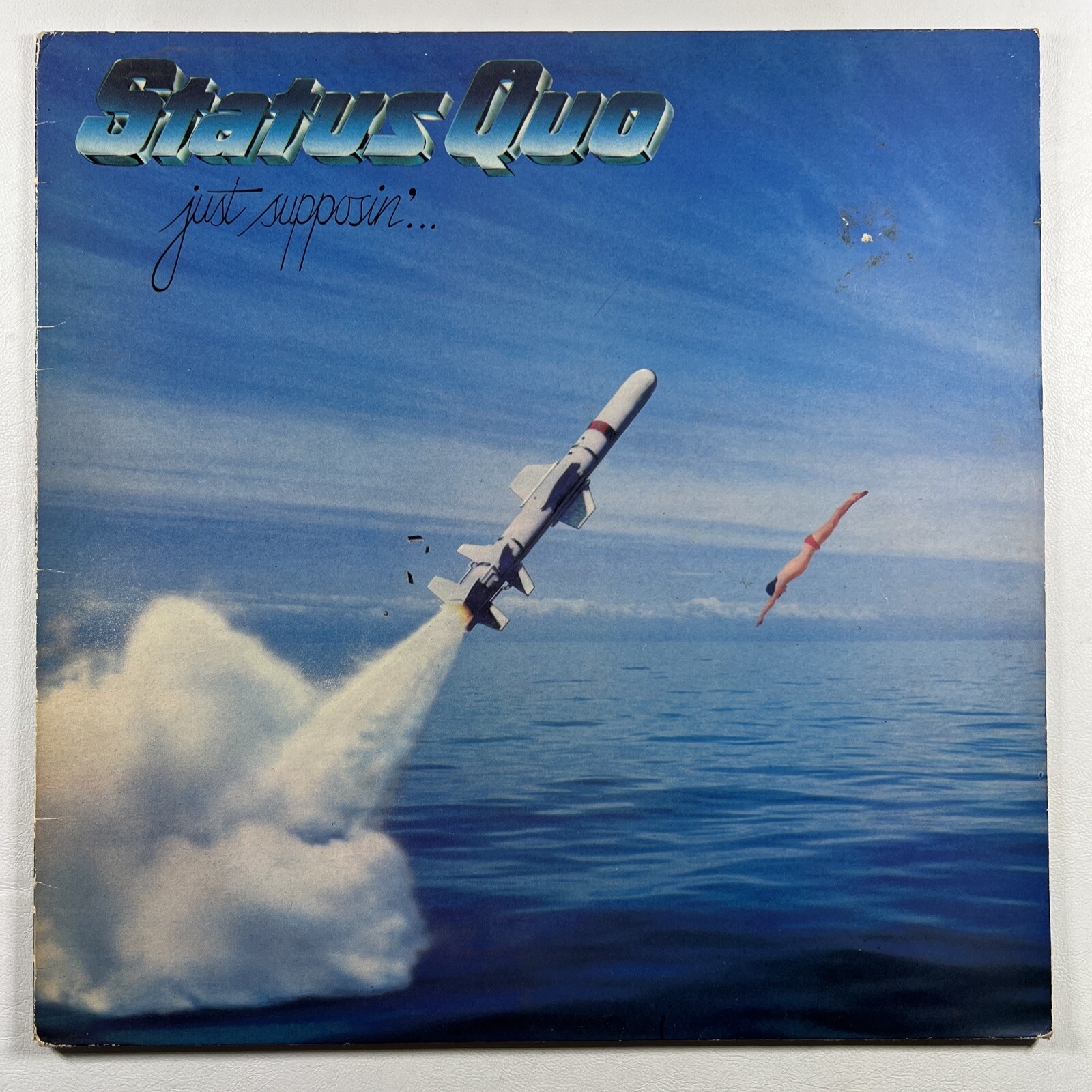 Status Quo “Just Supposin'...” LP/Vertigo 6302057 (EX) 1980 UK