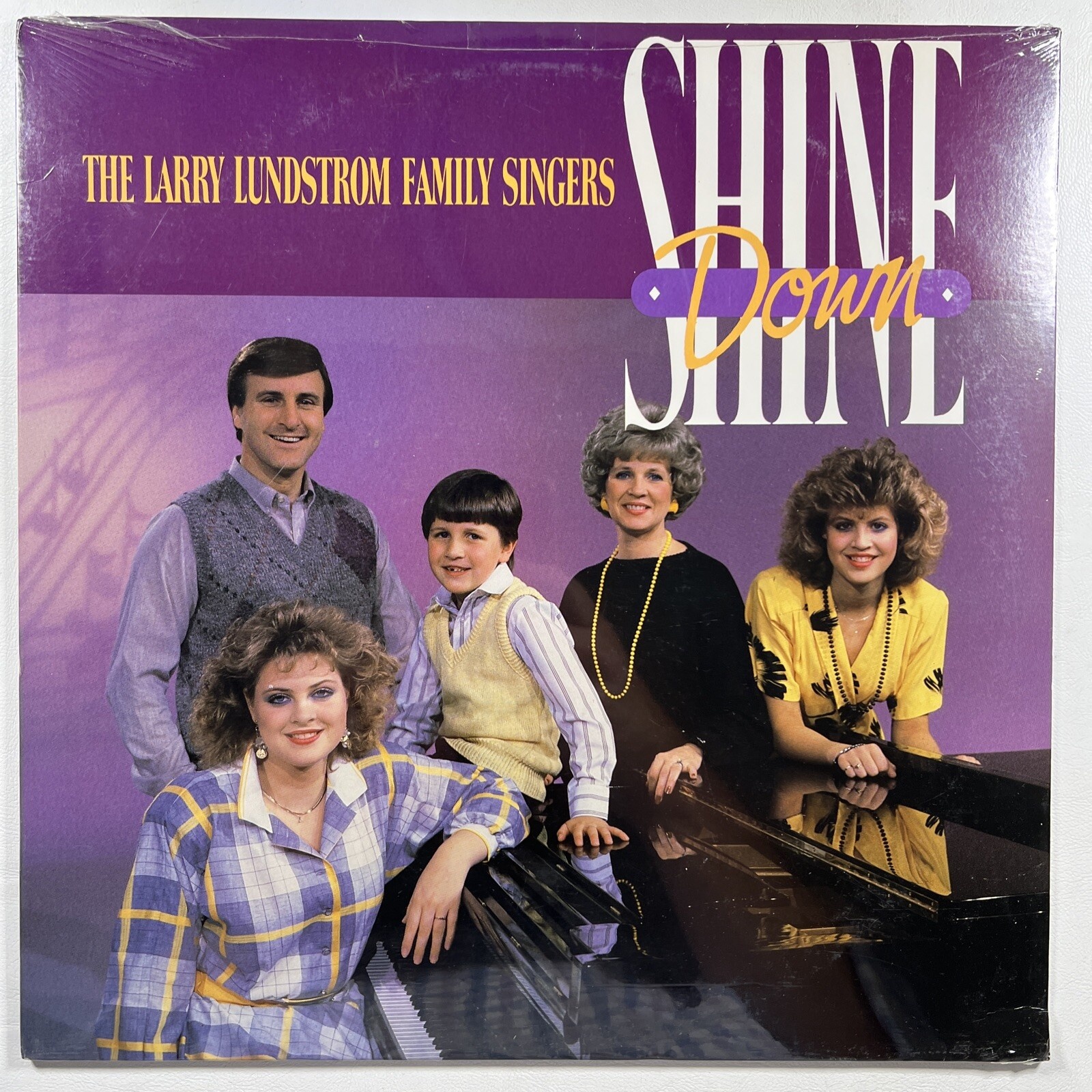 The Larry Lundstrom Family Singers “Shine Down” LP/Fresh Rain (Sealed) 1986