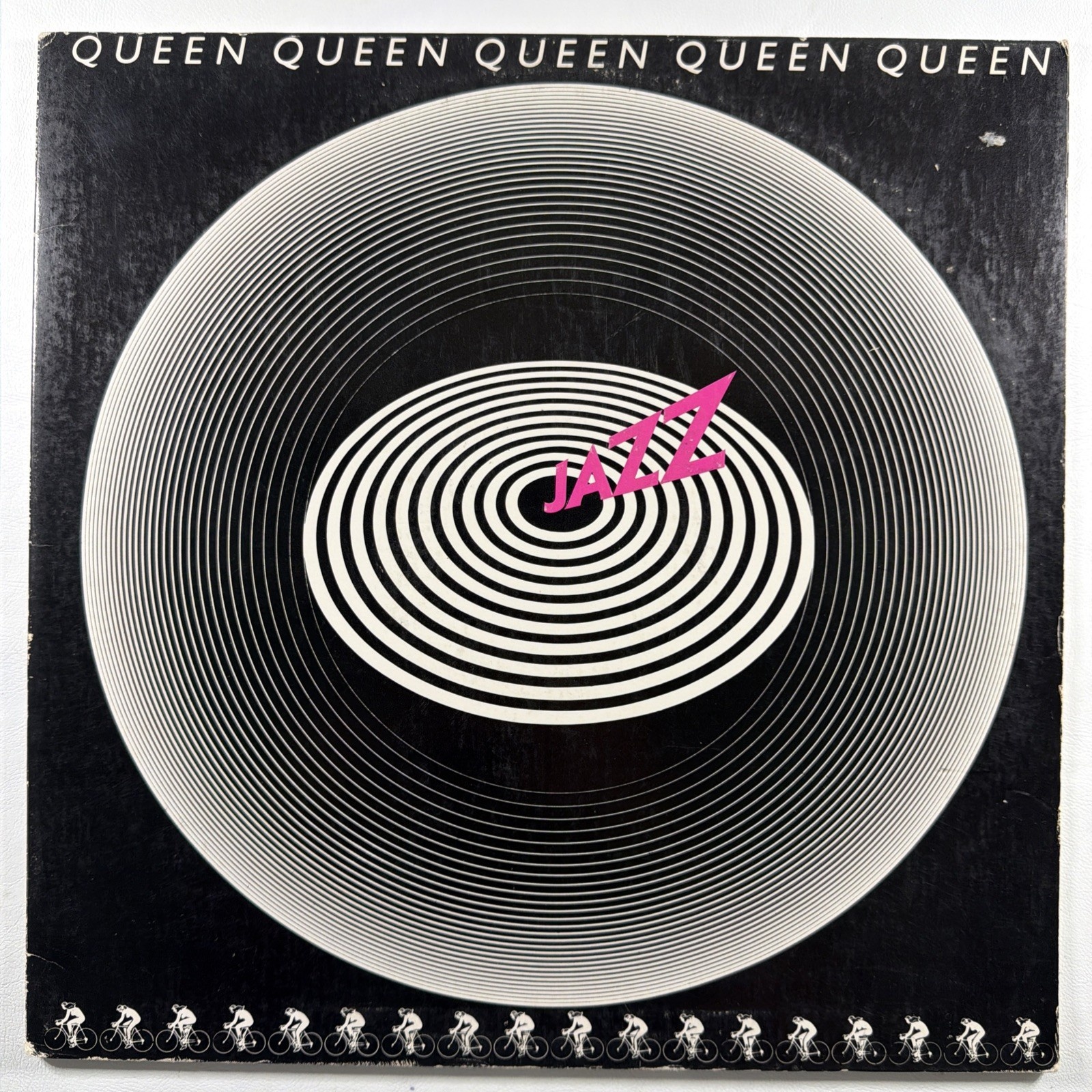 Queen - Jazz LP Elektra Records 6E-170 NM 1978 Gatefold Fat Bottom Girls