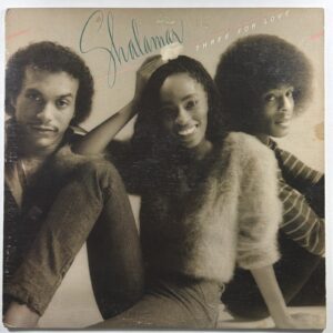Shalamar - Three For Love LP Solar BZL1-3577 VG+ 1980 R&B Disco Jody Watley