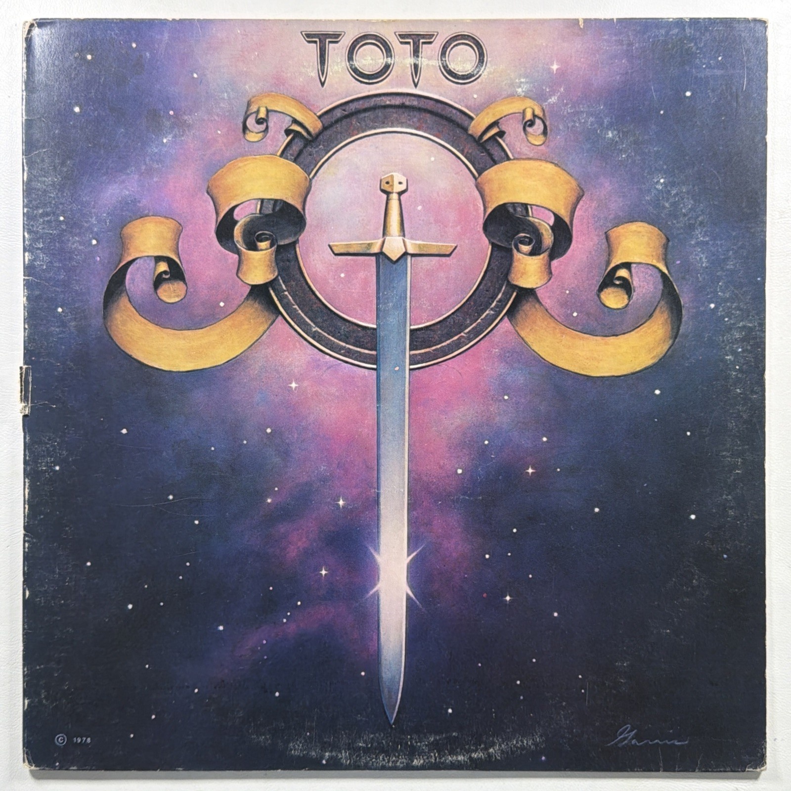 Toto - Self Titled LP Columbia JC 35317 VG+ 1978 Hold The Line Georgy Porgy