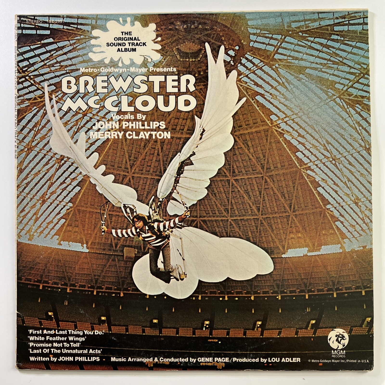 Brewster McCloud (Soundtrack) LP/MGM 1SE-28ST (EX) 1970