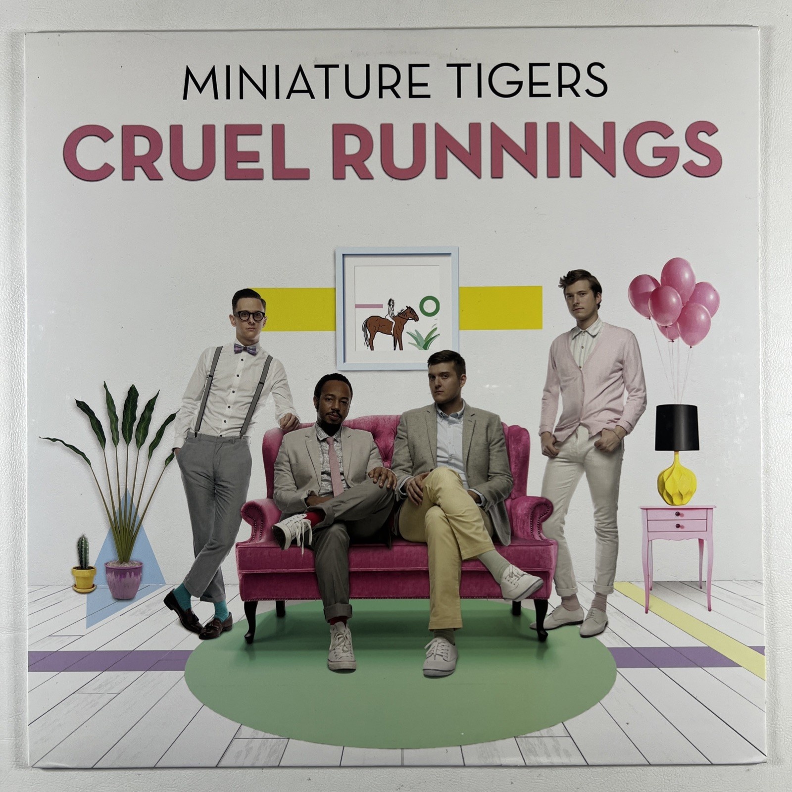 Miniature Tigers “Cruel Runnings” LP/Yebo Music YEBO 002 (NM) 2014