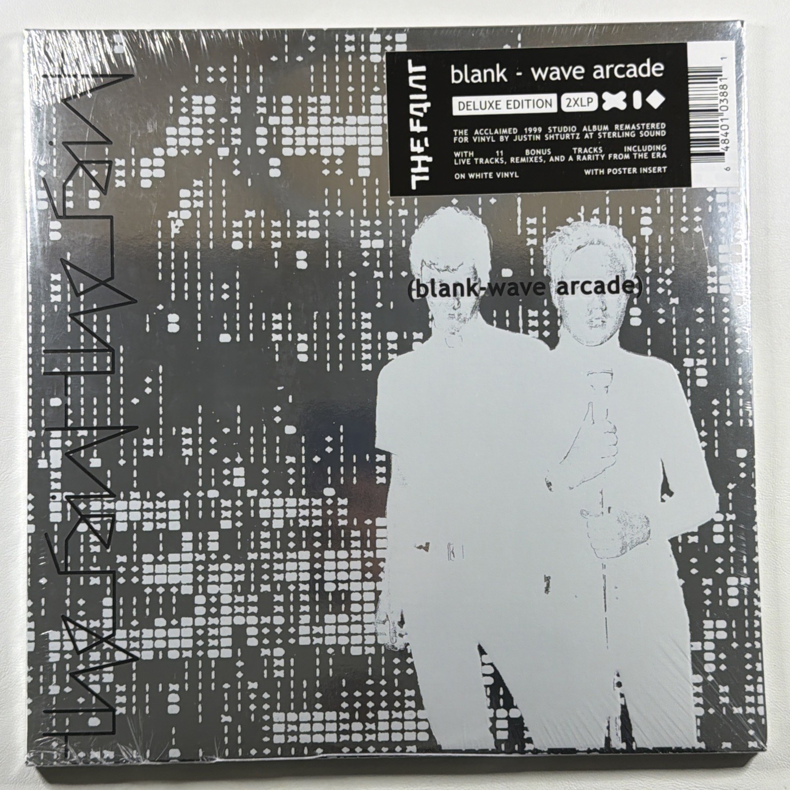 The Faint - Blank-Wave Arcade 2LP Saddle Deluxe Ed Sealed White 2025 Remaster