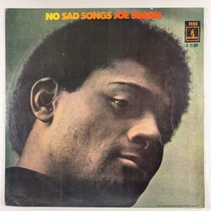 Joe Simon - No Sad Songs LP Monument S-21.064 VG+ Spain 1968 180g