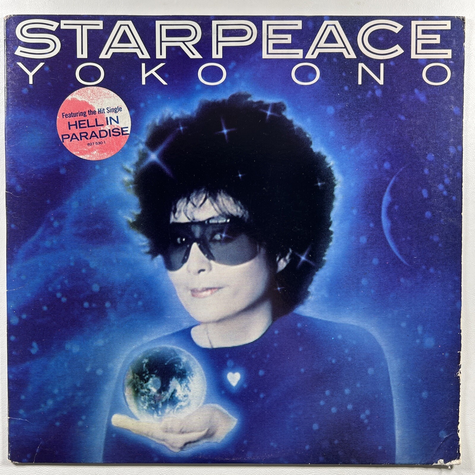 Yoko Ono “”Starpeace” LP/Polydor 827 530-1 Y-1 (EX) Promo 1985