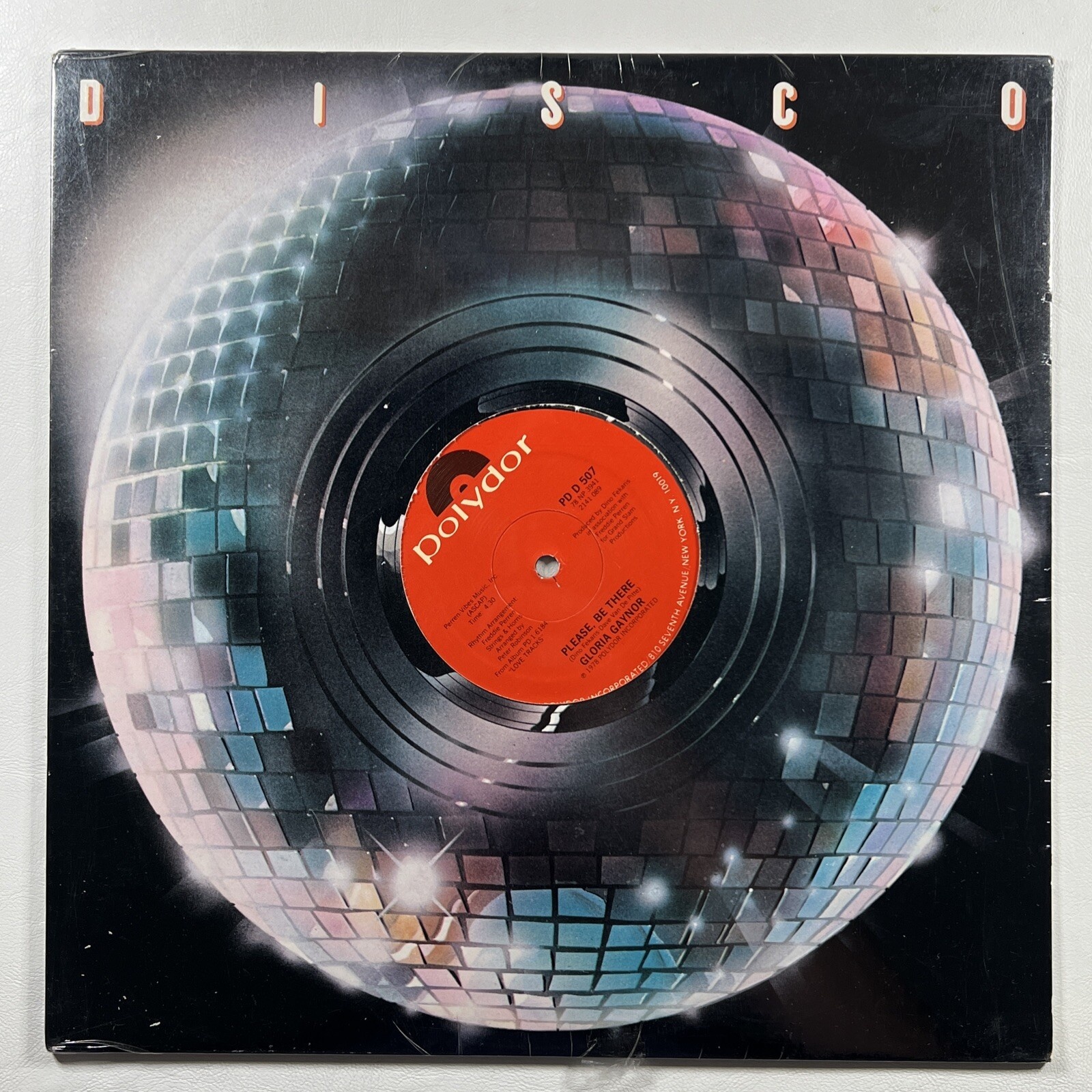 Gloria Gaynor “Anybody Wanna Party?” Single 12”/Polydor PD D 507 (Sealed) 1978