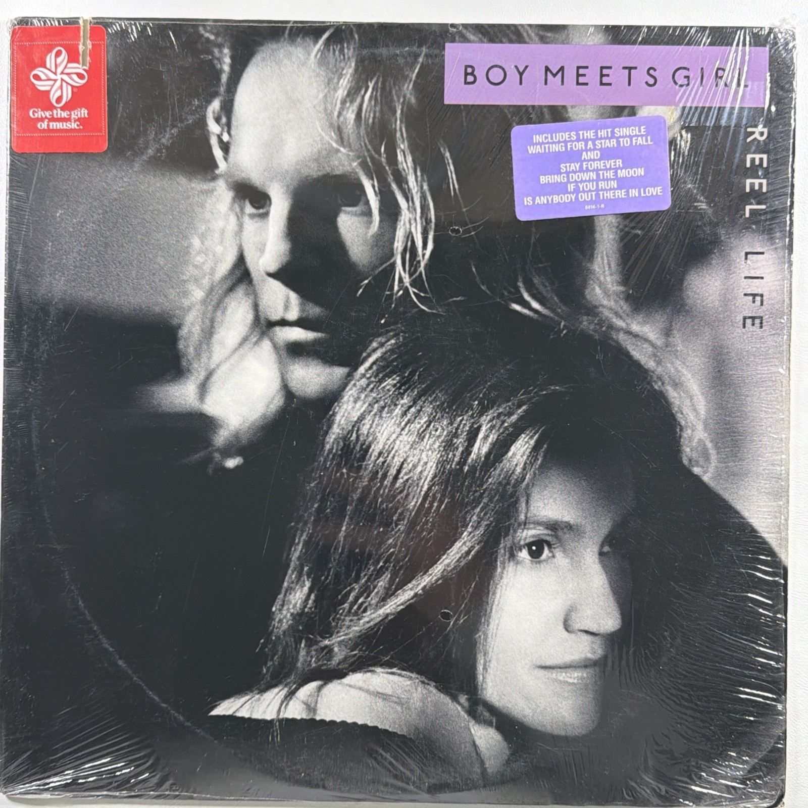 Boy Meets Girl - Reel Life LP BMG 8414-1-R NM 1988 Shrink Hype