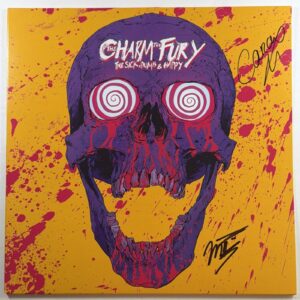 The Charm The Fury - The Sick, Dumb & Happy LP 2017 NM Ltd Ed Pink Autographs
