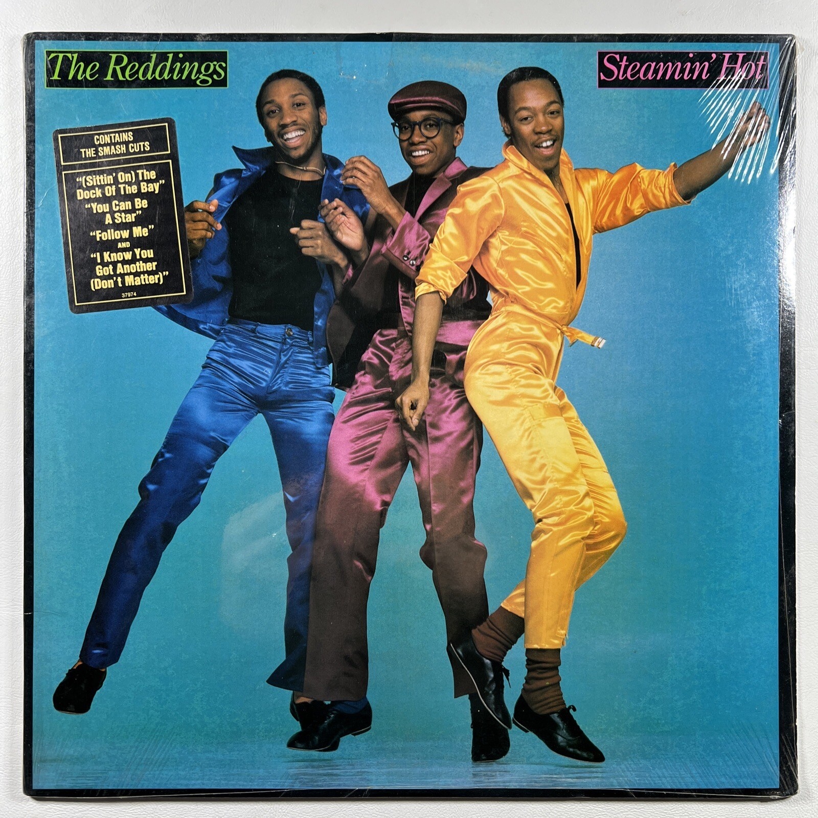 The Reddings “Steam’ Hot” LP/Believe In A Dream 37974 (Sealed) Hype 1982