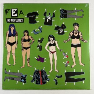 FEA - No Novelties LP Blackheart Records Sealed 2019 Punk Rare