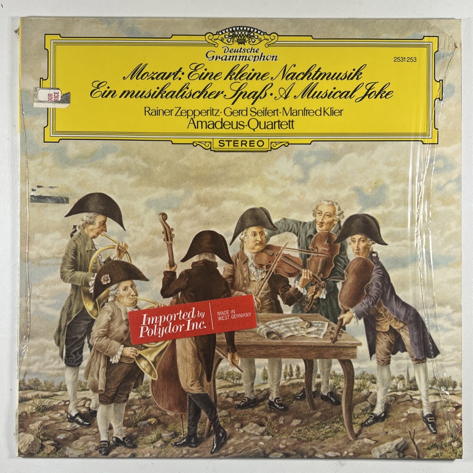 Rainer Zepperitz/Gerd Seifert “Mozart: Eine Kleine Nachtmusik” LP/ Deutsche (NM)