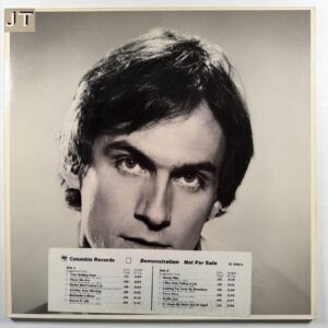 James Taylor - JT LP Columbia JC 34811 White Label Promo 1977 Handy Man
