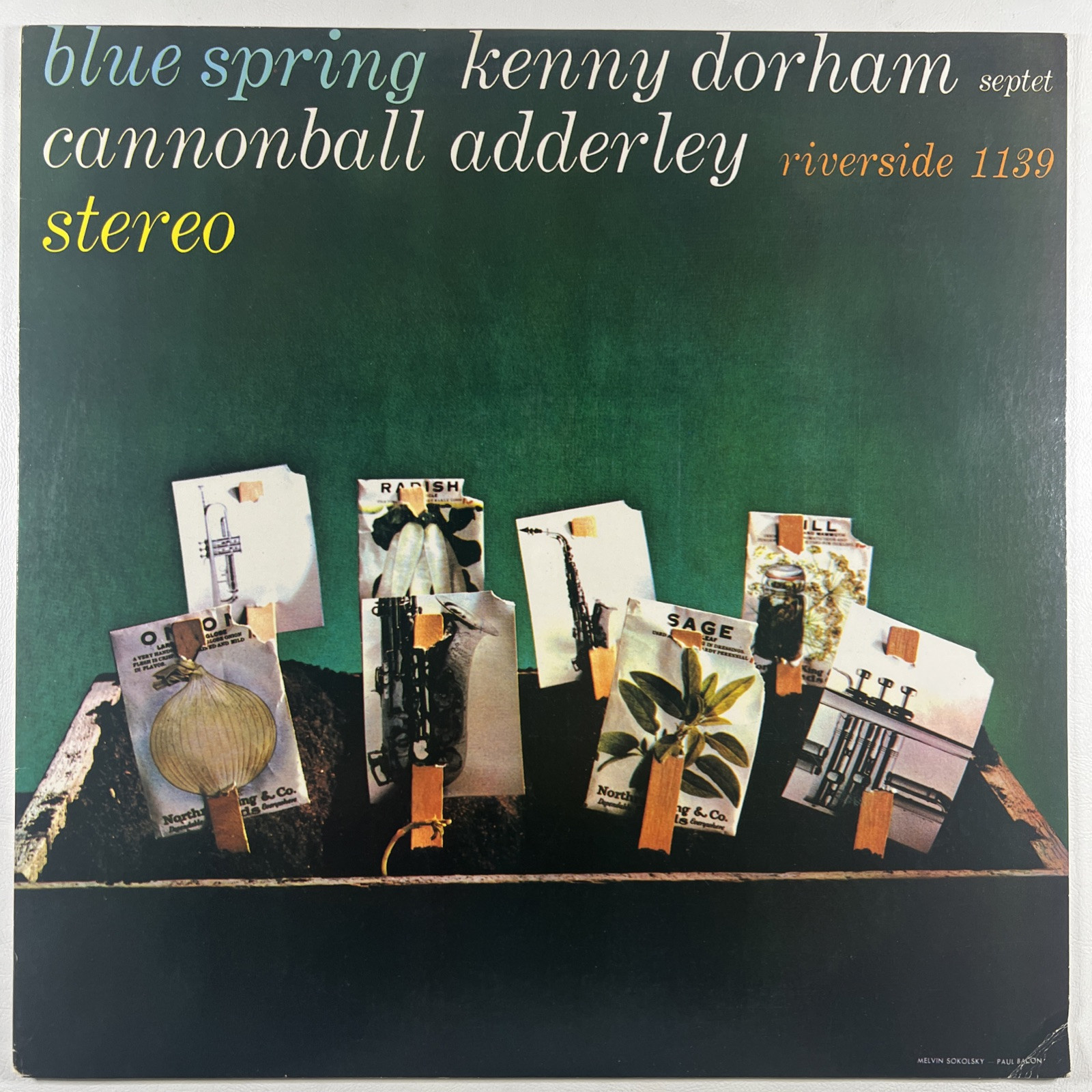 Kenny Dorham/Cannonball Adderley “Blue Spring” LP/Riverside OJC-134 (NM) 1984