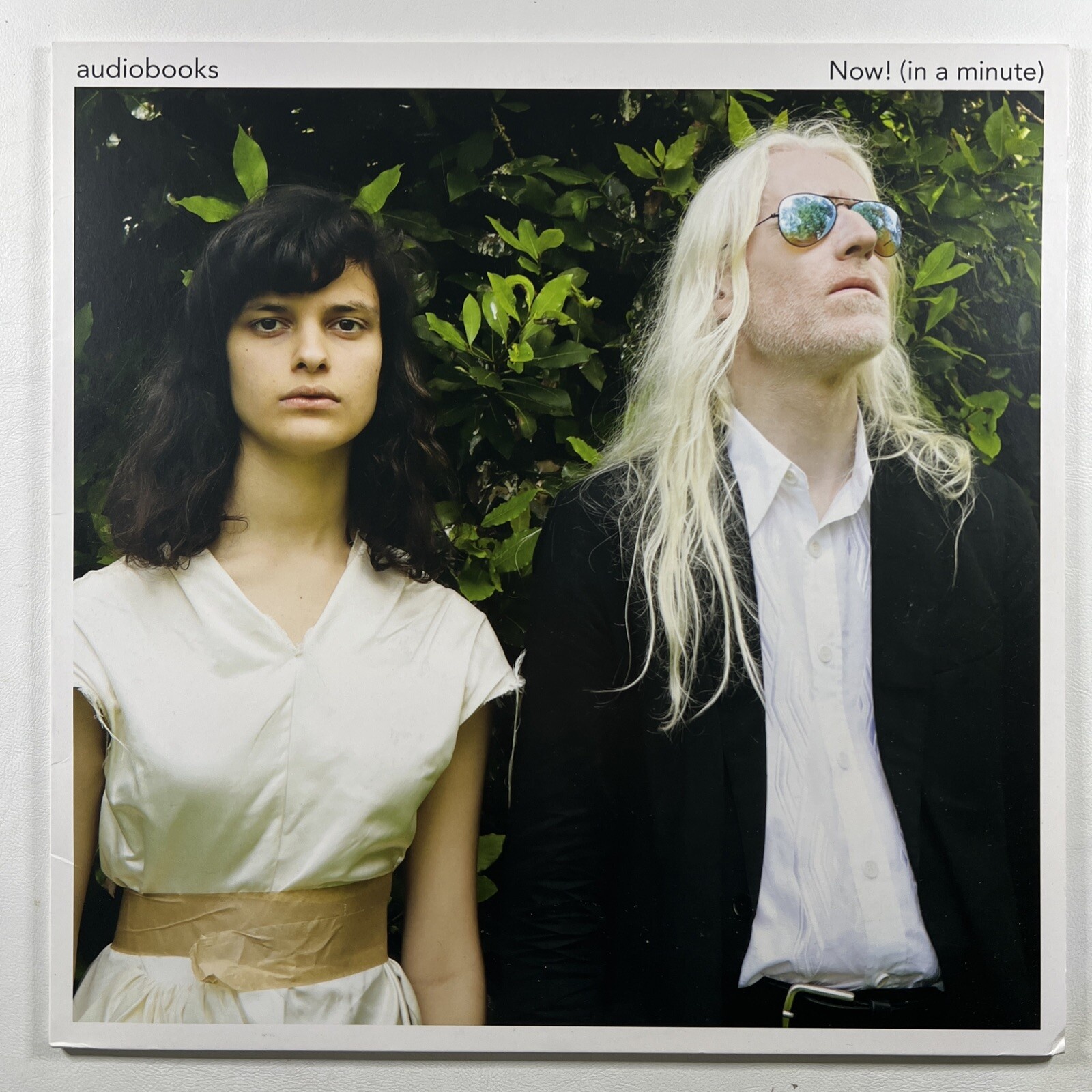 Audiobooks “Now! (in a minute)” LP/Heavenly Recordings (EX) White Vinyl 2018