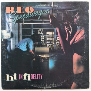 REO Speedwagon - Hi Infidelity LP Epic FE 36844 VG+ 1980 Take It On The Run