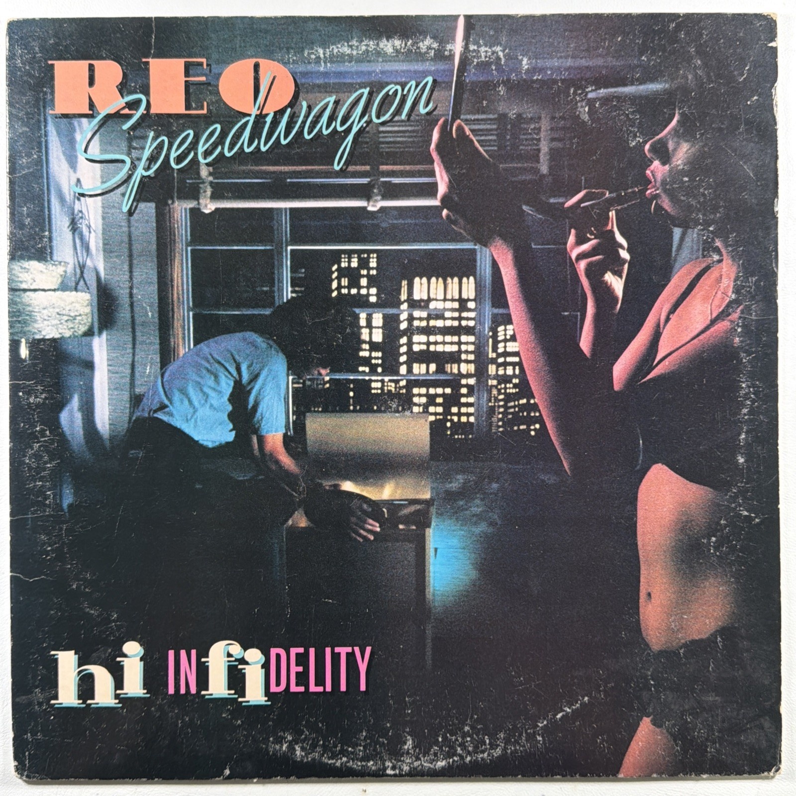 REO Speedwagon - Hi Infidelity LP Epic FE 36844 VG+ 1980 Take It On The Run