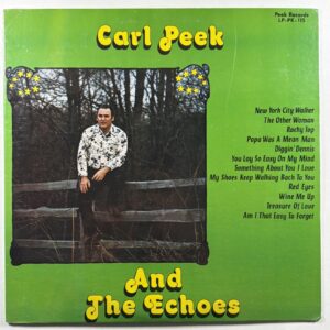 Carl Peek And The Echoes - Self Titled LP Peek Records PK-115 Sealed 1969