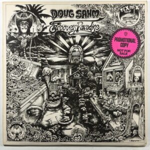 Doug Sahm - Groover's Paradise LP Warner Bros BS 2810 PROMO 1974 Texas Blues