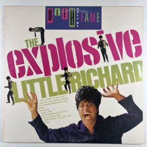 Little Richard "The Explosive Little Richard” LP/Epic PE 40390 (NM) 1986 Promo